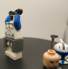 LEGO STAR WARS - Captain Rex - SW0314 - Phase 1 - Set 7869 - Excellent!