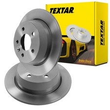 2X TEXTAR BREMSSCHEIBEN HINTEN 280mm VOLL PASSEND FÜR MERCEDES-BENZ V-KLASSE