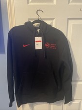 New Atlanta Hawks Nike Black Courtside Club Men’s Large Hoodie