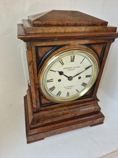 Twin Fusee English table or bracket clock c1870