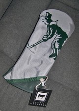 NEW DORMIE WORKSHOP Leather Nylon Driver Head Cover COUNTRY CLUB OF FAIRFIELD
