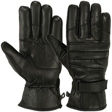 Mens Warm Winter Gloves Dress Motorcyle Cold Weather GloveThermal Lining Leather