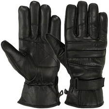 Mens Warm Winter Gloves Dress Motorcyle Cold Weather GloveThermal Lining Leather