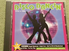 V/A DISCO DANCIN' 1975-1980 14 TRACK CD CHIC EARTH WIND & FIRE BLONDIE SHALAMAR
