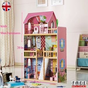 wooden doll house uk