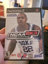 NCAA College Basketball 2K3 (Sony PlayStation 2, 2002)cib with manual