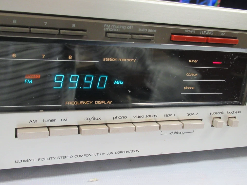 LUXMAN R-405 Vintage Stereo Receiver Amplifier Tuner Receiver AS IS - Image 2 of 4