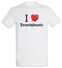 I Love Transylvania Herren T-Shirt Mayhem Oystein Aarseth Black Metal Helvete
