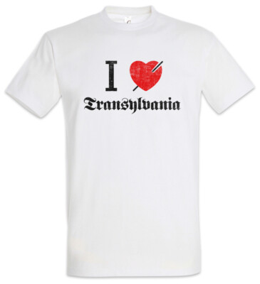 I Love Transylvania Herren T-Shirt Mayhem Oystein Aarseth Black Metal Helvete