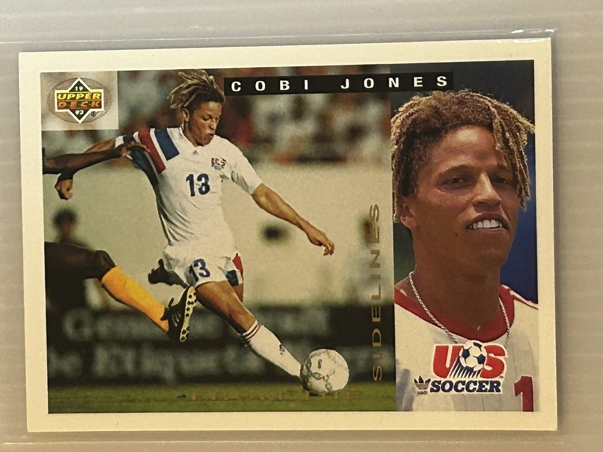 1993 Upper Deck World Cup soccer #152 COBI JONES From The 1993 Upper Deck World Cup soccer #152 COBI JONES From The
