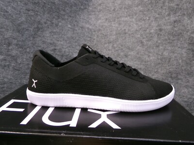 Flux Adapt Trainer Black White Men Size 11.5 Barefoot Athletic Knit Shoe Sneaker
