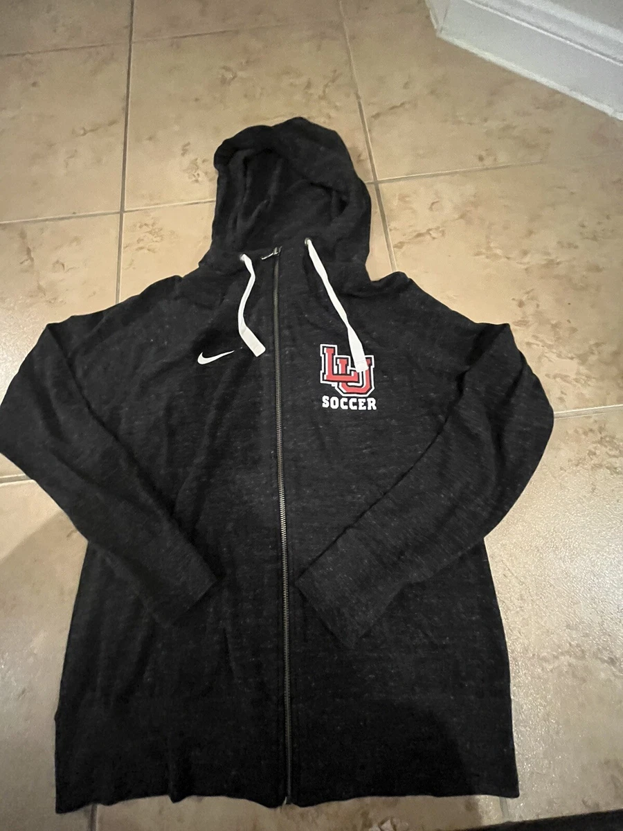 Nike GYM VINTAGE Hoodie sweatshirt new model 867307 010 WOMEN LU Soccer Black L