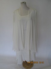  BEST SELLER 2pc SLEEVELESS JKT, MOTHER - BRIDE DRESS 4X 5X,6X WHITE