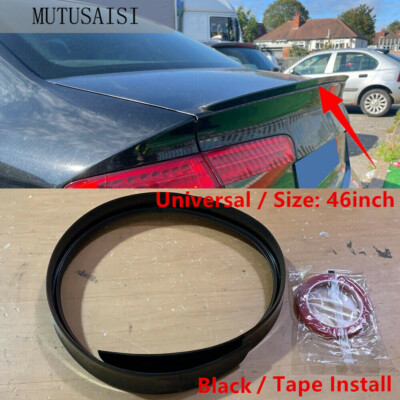 46in Fit For Chevy VW Toyota Acura Sedan Rear Trunk Lip Spoiler Wing Universal