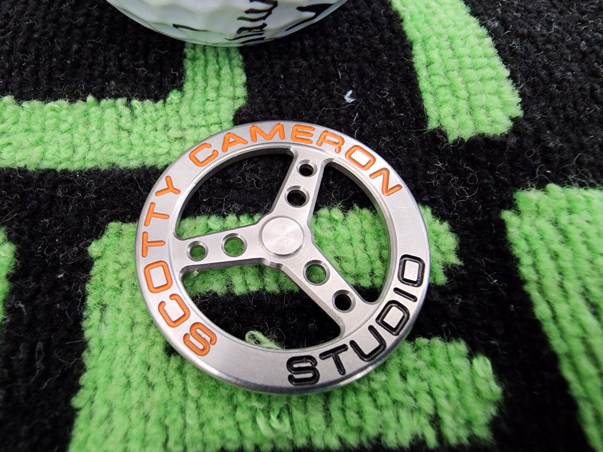 SCOTTY CAMERON 扇子 マーカー Used Titleist Scotty Cameron Super