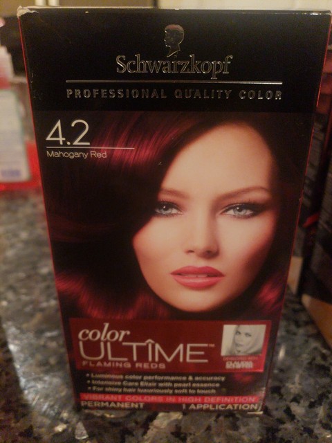  Schwarzkopf  Ultime  Hair  Color  Cream  4 2 Mahogany Red  for 