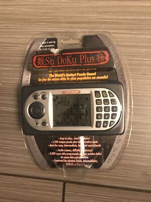 Su DoKu Plus Hand Held Electronic Game with 2500 Puzzles