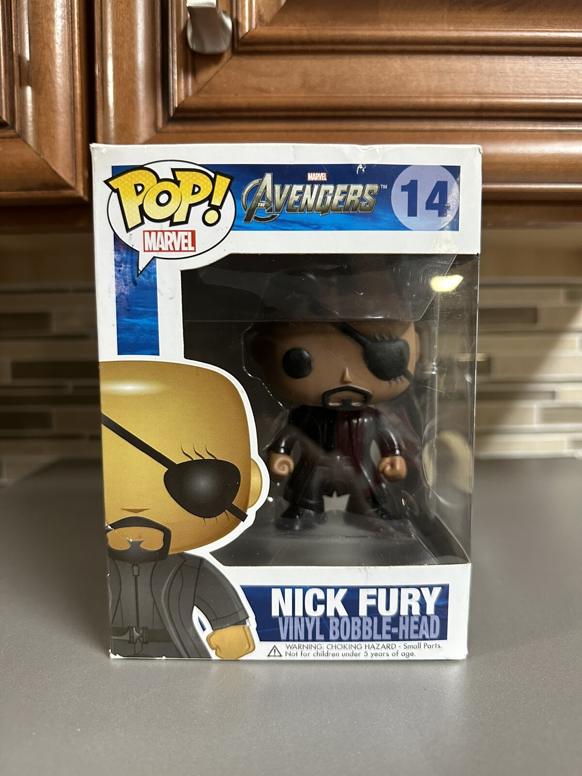 Funko Pop! &Quot;Nick Fury&Quot; #14 Marvel Avengers Vinyl Bobble-Head