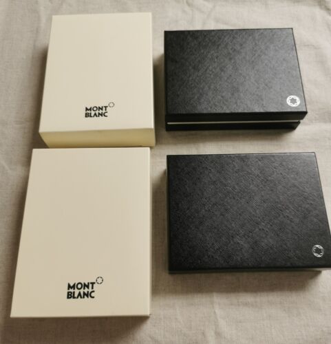 Montblanc Lot of 6 Box Leather Items with Papers Booklet and Pochette as Pics - Picture 10 of 19