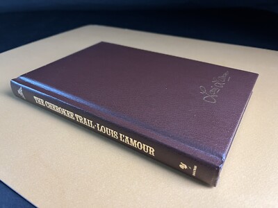 The Cherokee Trail, By Louis L'Amour, Leatherette Hardcover, Bantam Books, 1982