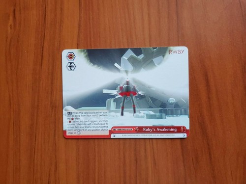 Weiss Schwarz RWBY - Ruby's Awakening - Climax Rare - RWBY/WX03-072 CR