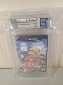 WATA 9.6 NEW Naruto Clash Of Ninja Nintendo Gamecube Graded Video Game NOT VGA 
