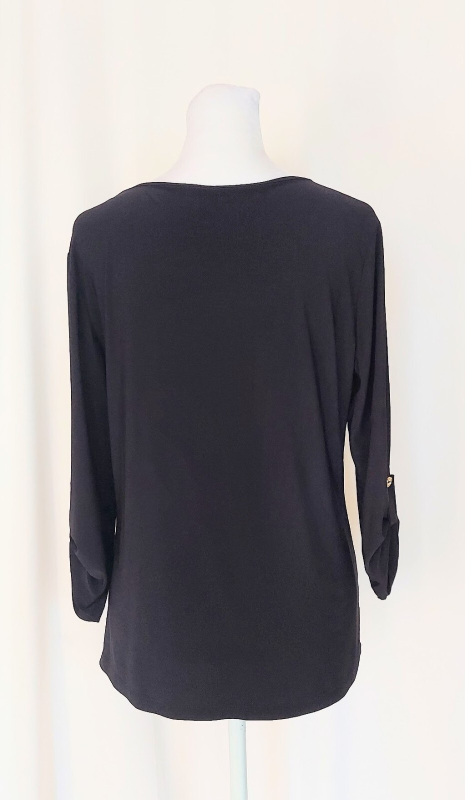 Per Seption Concept Roll Tab Sleeve Blouse Size M… - image 5
