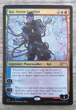 MTG Ral, Storm Conduit Stained Glass Secret Lair Drop Series Foil NM-MT