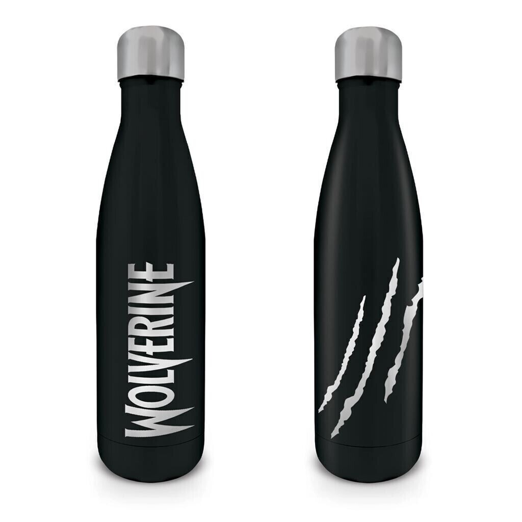 Wolverine (Adamantium) Metal Drinks Bottle Flask