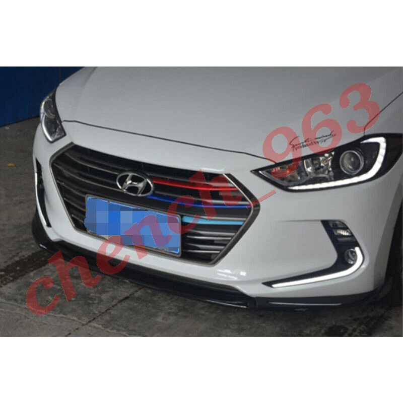 Luz antiniebla LED DRL diurna para Hyundai Elantra AD 2017 con intermitente Foto 2 de 4
