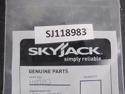 SKYJACK NEW PIN LOWER TRAY PART# 118983 | eBay