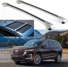 Barras transversales de techo 2 piezas para Chevrolet Chevy Traverse 2018-2023