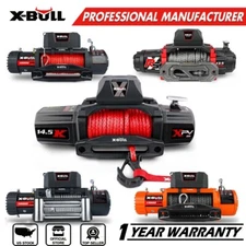 X-BULL Electric Winch 10000LB 12000LBS 13000LBS 14500LBS 4WD Trailer Jeep Winch