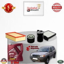 KIT TAGLIANDO FILTRI + OLIO LAND ROVER FREELANDER 2.0 TDI 71KW DAL 1999 -> 2000