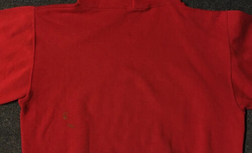 Vintage 70s Russell Faded Lifeguard Hoodie M L Boxy USA Track Grunge PE Skate Surf - Bild 9 von 12