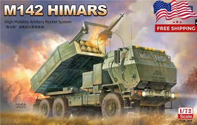1/72 Scale M142 High Mobility Artillery Rocket System Plastic Model Kit Toys