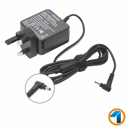 FSKE® 45W 19V 2.37A Alimentatore Portatile Caricabatterie per Acer Power Supply, Swift 3 1 5 Aspire 5 Chromebook 14 15 R11 Notebook EUR Adapter,Connettore:3.0*1.1mm(non compatibile con 4.0*1.35 mm