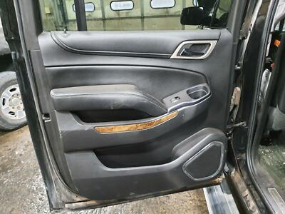 2015-2020 GMC YUKON XL 1500 DRIVER LEFT REAR Door Trim Panel BLACK