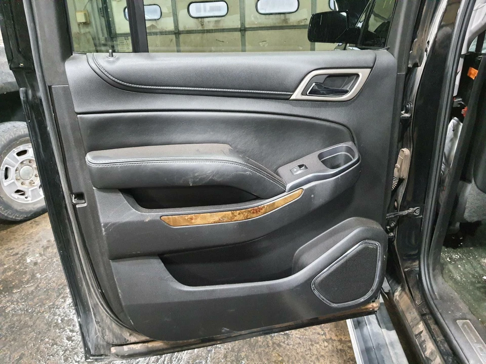 2015-2020 GMC YUKON XL 1500 DRIVER LEFT REAR Door Trim Panel BLACK/WOOD Foto 2 de 4