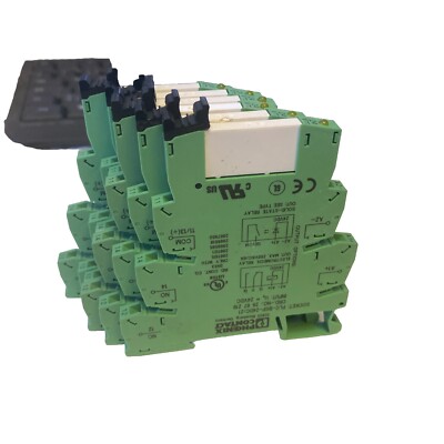 6x Phoenix Contact PLC-BSP-24DC/21 Relaissockel 2967219