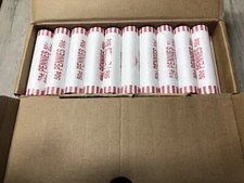 LOWEST PRICE UNSEARCHED Lot Of 10 Sealed Penny Rolls!  Free Shipping!