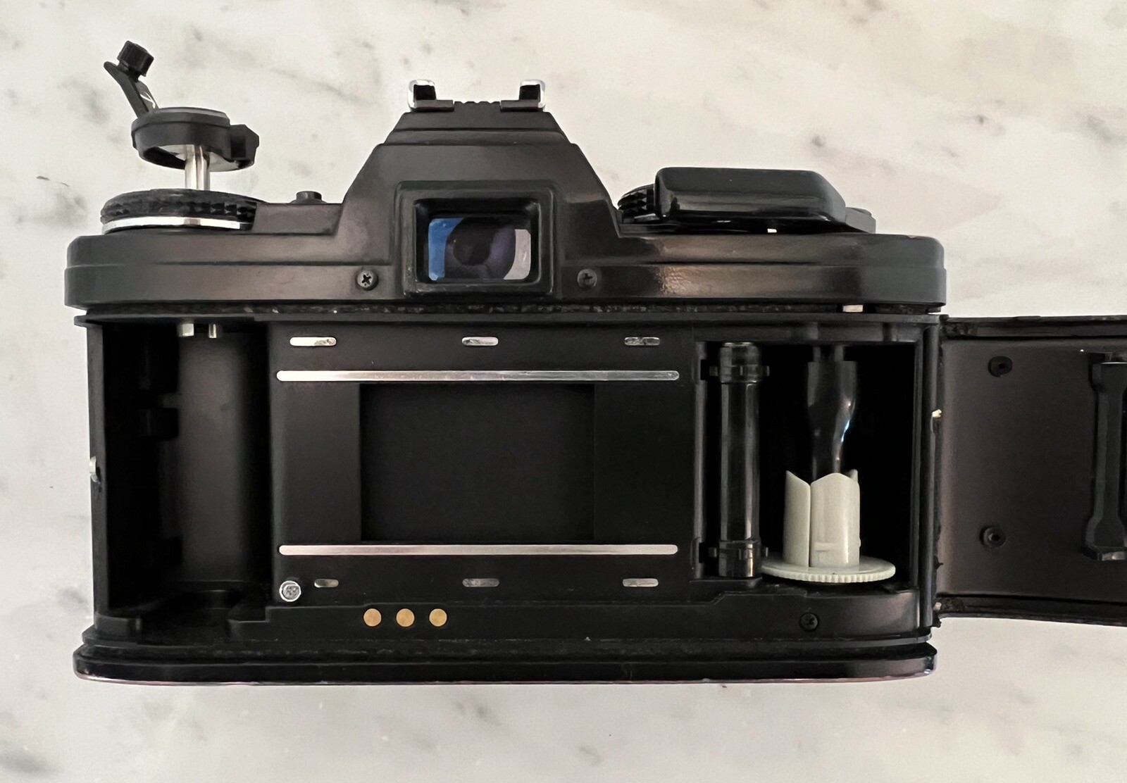 Minolta X700 MPS Black SLR Film Camera Battery Tested. Tamron Lens eBay