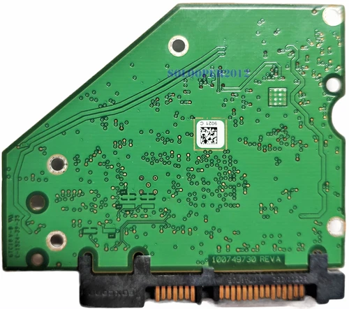 100749730 REV A Seagate PCB Circuit Board Hard Drive Logic Controller Board - Picture 3 of 3