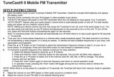 Belkin TuneCast II FM Transmitter F8V3080 for All iPod iPhone MP3 Player White