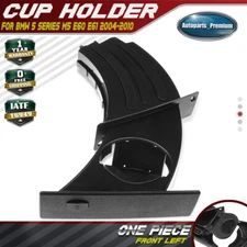 Front Left Dash Board Inner Black Cup Holder for BMW E60 E61 525i 528i 530i M5
