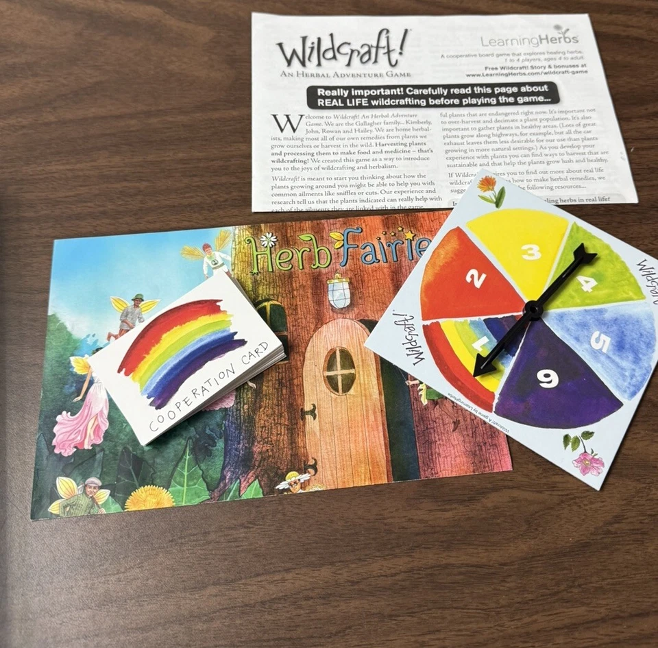 Wildcraft Board Game Learning Herbs An Herbal Adventure Complete - Image 3 of 4