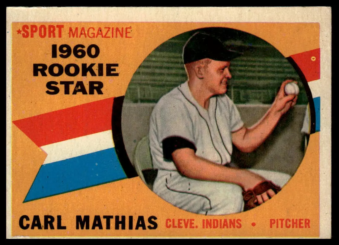 Carl Mathias trading card