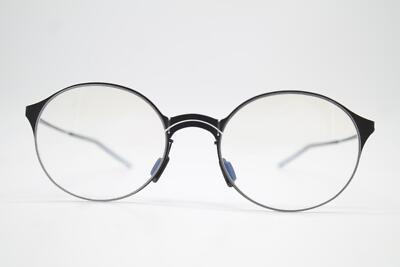 Glasses Grafix Charon 03 TITAN Black Oval Eyeglass Frame New