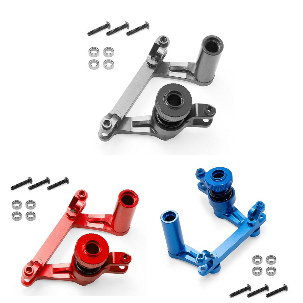 Aluminum Steering Bracket Steering Accessories For 1/10 Traxxas E-maxx T-maxx RC