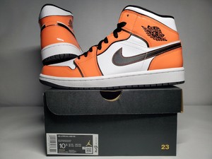 jordan 1s orange and white